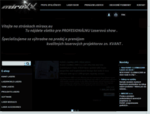 Tablet Screenshot of miroxx.sk